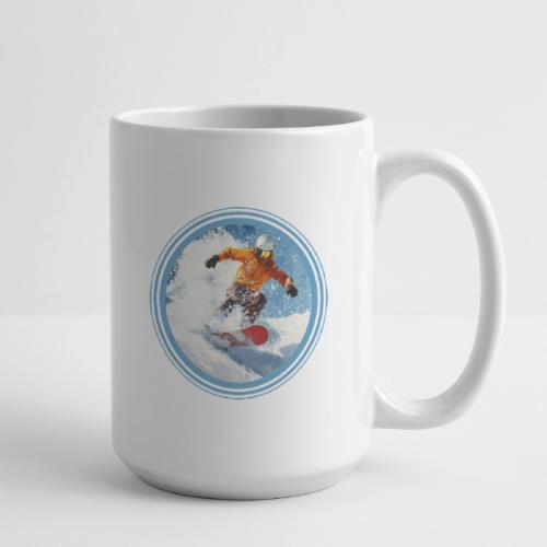 Snowboarding Edge - Coffee/Tea Mug 15 oz