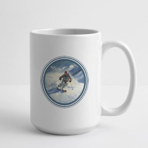 Skiing Power Moves - Coffee/Tea Mug 15 oz