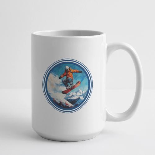 Snowboarding Vibes - Coffee/Tea Mug 15 oz