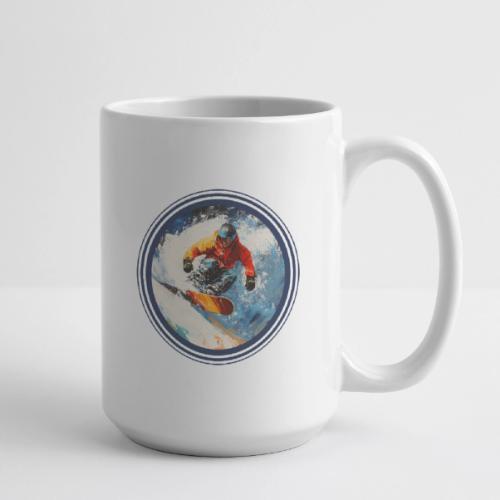 Snowboarding Rebel - Coffee/Tea Mug 15 oz