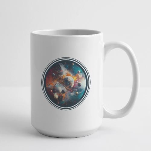 Planets in Acrylic Dreams - Coffee/Tea Mug 15 oz
