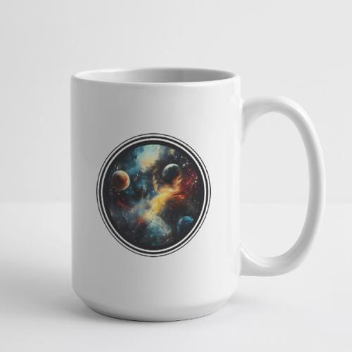 Painted Cosmos of Planets - Coffee/Tea Mug 15 oz