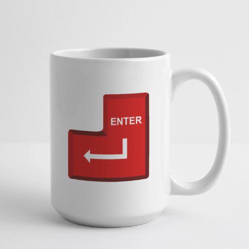 Just Press Enter - Coffee/Tea Mug 15 oz