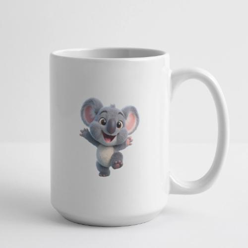 Joyful 3D Baby Koala with Arms Up - Coffee/Tea Mug 15 oz