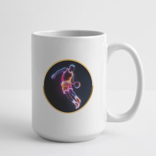 Neon Basketball Player - Coffee/Tea Mug 15 oz