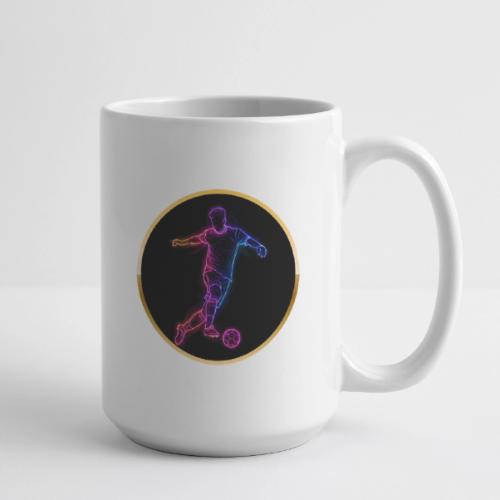 Neon Soccer Flow - Coffee/Tea Mug 15 oz