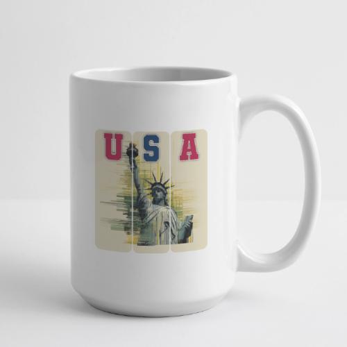 Art illustration of the Statue of Liberty - Coffee/Tea Mug 15 oz