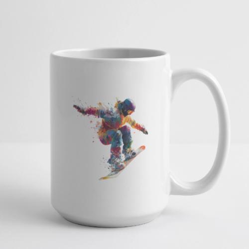 Snowboarding: Frozen Flight - Coffee/Tea Mug 15 oz