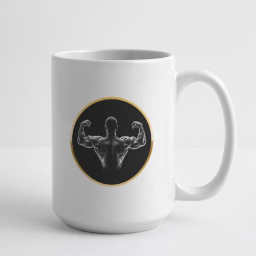 Bodybuilding: Golden Back Power - Coffee/Tea Mug 15 oz