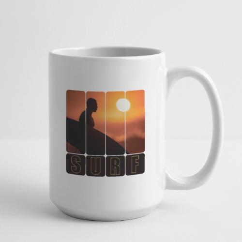 Surfing: Sunset Surf Panels - Coffee/Tea Mug 15 oz