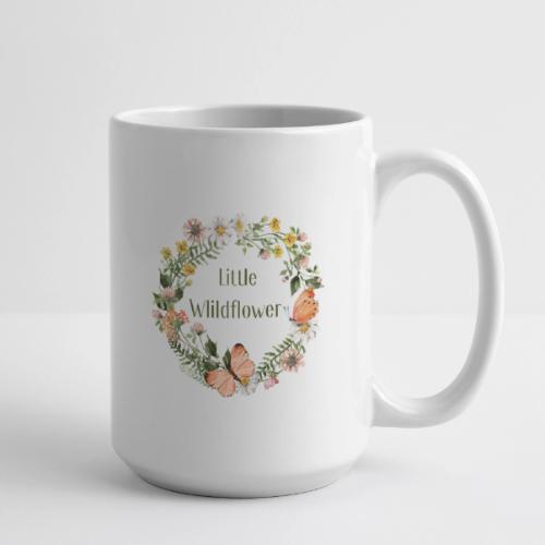 Little wildflower – Baby Shower Gift Bodysuit - Coffee/Tea Mug 15 oz