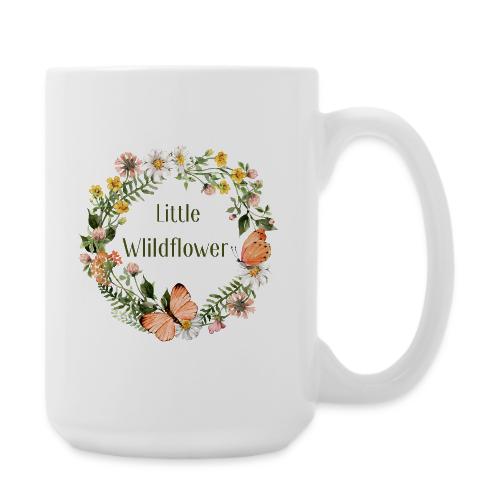 Little wildflower – Baby Shower Gift Bodysuit - Coffee/Tea Mug 15 oz