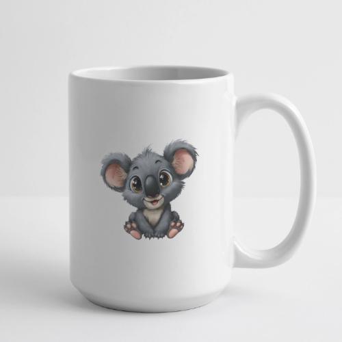 Joyful Cartoon Baby Koala with Big Eyes - Coffee/Tea Mug 15 oz