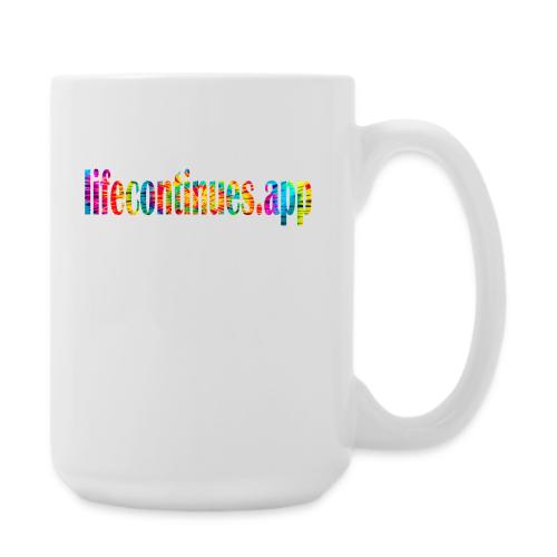 Life Continues Large Tie-dye 2 - Coffee/Tea Mug 15 oz