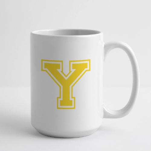 Letter Y – Capital Athletic Alphabet Monogram - Coffee/Tea Mug 15 oz