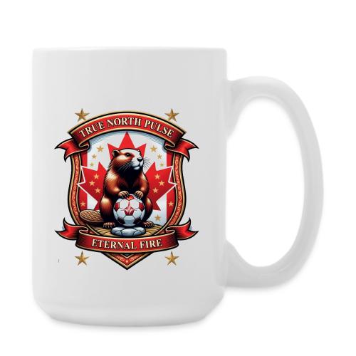 Canada Beaver Crest T-Shirt, Pride Badge Gift - Coffee/Tea Mug 15 oz