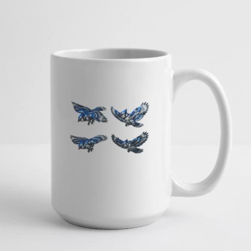 Silver Blue Jay Flight Stages - Coffee/Tea Mug 15 oz