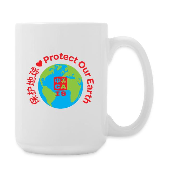 Earth with CAIS logo