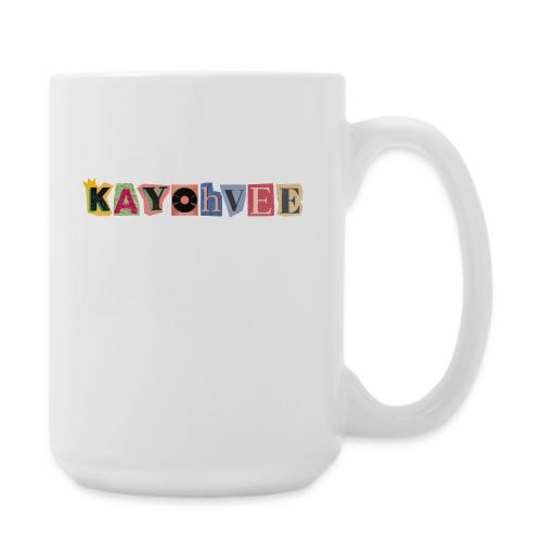 KAYOHVEE SCRAPBOOK CAMO (Double Sided + Sleeve) - Coffee/Tea Mug 15 oz