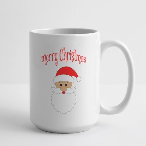 Merry Christmas Coffee Mug - Classic Santa Gift - Coffee/Tea Mug 15 oz