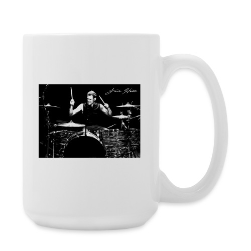 Landon Hall On Drums - Coffee/Tea Mug 15 oz
