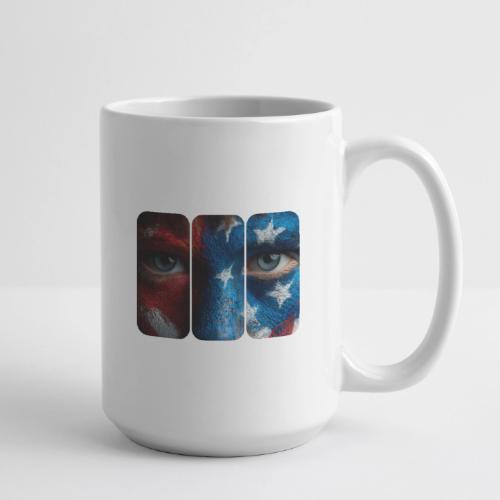 USA: Painted for the Flag - Coffee/Tea Mug 15 oz