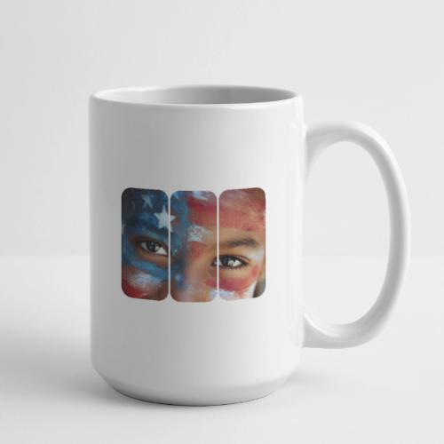 USA: Eyes of the Flag - Coffee/Tea Mug 15 oz