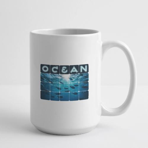 Ocean: Silver Tide - Coffee/Tea Mug 15 oz