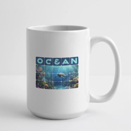 Ocean: Turtle Drift - Coffee/Tea Mug 15 oz