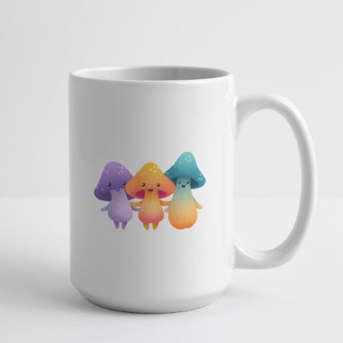 Cheerful Mushroom Friends - Coffee/Tea Mug 15 oz