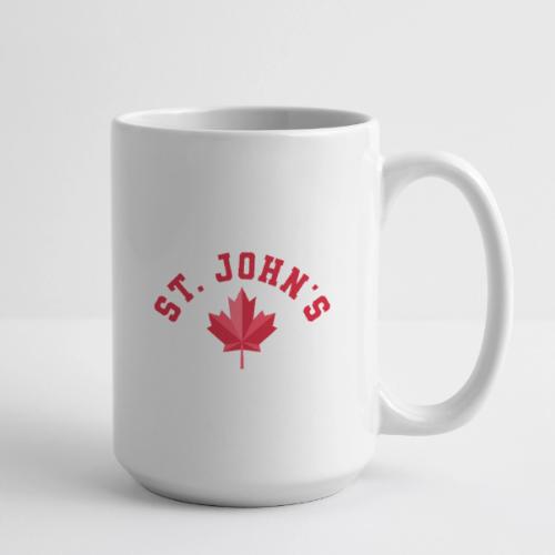 St. John's with maple leaf - Coffee/Tea Mug 15 oz