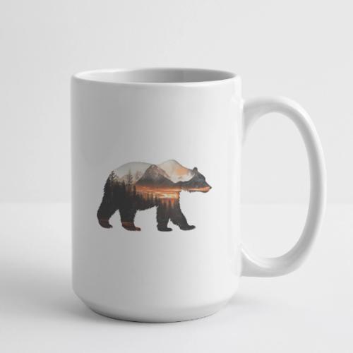 Canada Bear: fiery tones - Coffee/Tea Mug 15 oz