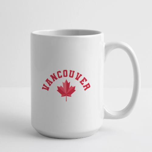 Vancouver with maple leaf - Coffee/Tea Mug 15 oz