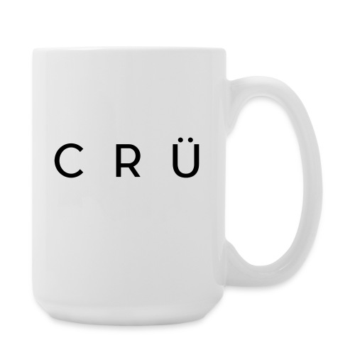 CRU text - Coffee/Tea Mug 15 oz