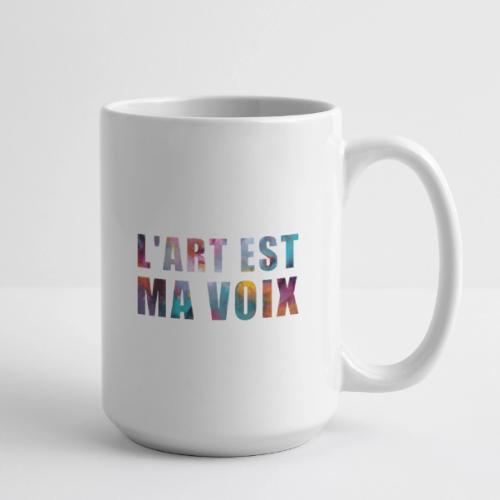 Art is my voice - Coffee/Tea Mug 15 oz