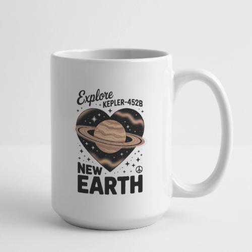 Explore Kepler-452b – New Earth Adventure - Coffee/Tea Mug 15 oz