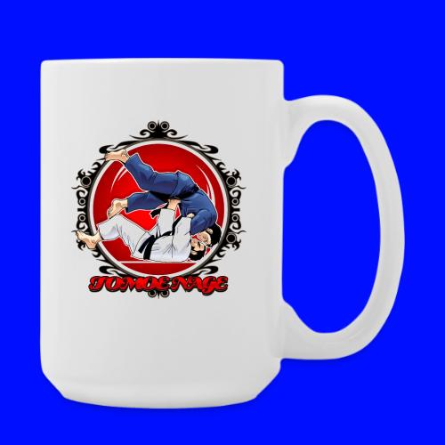Judo Shirt Jiu Jitsu Shirt Throw Tomoe Nage - Coffee/Tea Mug 15 oz