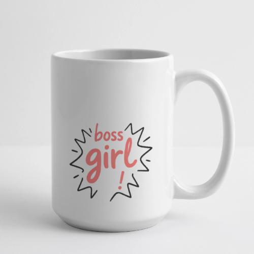 Boss Girl Bold Feminist Statement - Coffee/Tea Mug 15 oz