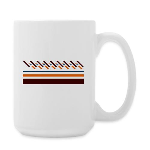 Cute, colorful striped designs for the seasons - Coffee/Tea Mug 15 oz