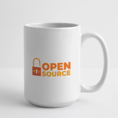 Open Source: Code is Freedom - Coffee/Tea Mug 15 oz