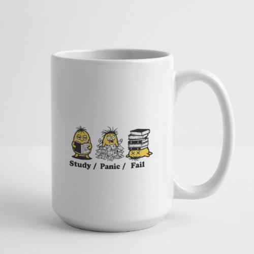 Funny Student Study Panic Fail Back To School - Coffee/Tea Mug 15 oz