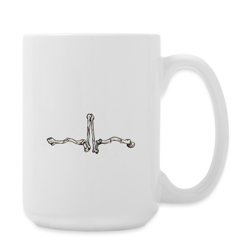 ECG bones - Coffee/Tea Mug 15 oz