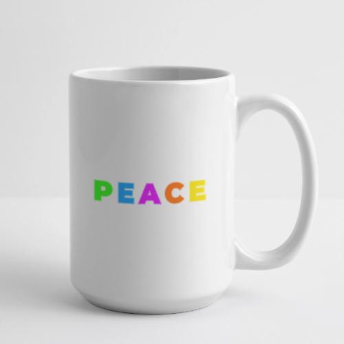 Peace in Every Color - Coffee/Tea Mug 15 oz