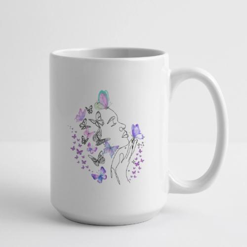 Dreamy Butterfly Goddess - Fairytale Design - Coffee/Tea Mug 15 oz