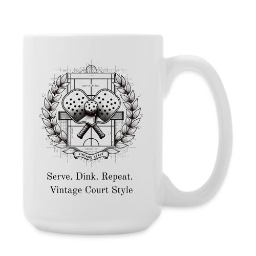 Vintage Pickleball T-Shirt, Mug, & Poster - Coffee/Tea Mug 15 oz