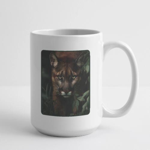 Cougar Jungle Predator Design - Coffee/Tea Mug 15 oz