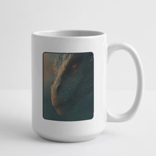 Golden Eye Dragon Close-Up Design - Coffee/Tea Mug 15 oz