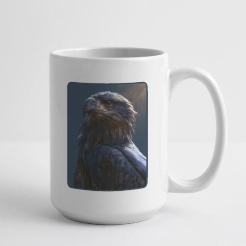 Majestic Eagle Cinematic Portrait Design - Coffee/Tea Mug 15 oz