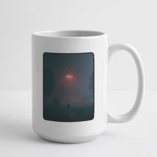 Mysterious UFO Encounter Design - Coffee/Tea Mug 15 oz
