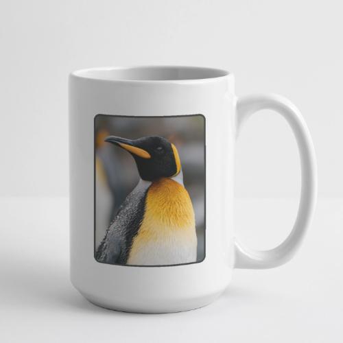 King Penguin Portrait Design - Coffee/Tea Mug 15 oz